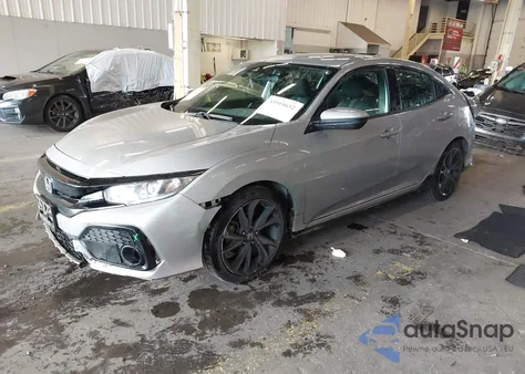 2019 Honda Civic Sport from USA, damaged, VIN SHHFK7H40KU411907